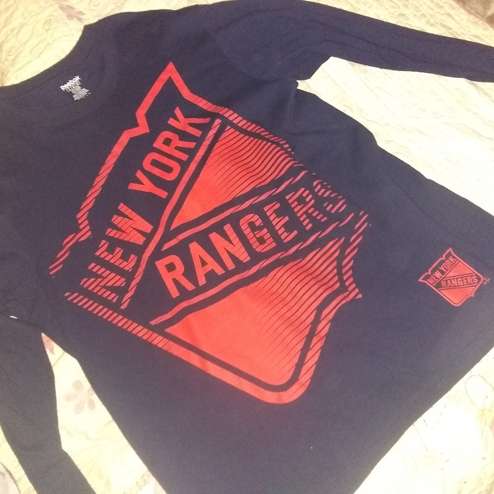 Mens long sleeve reebok shirt